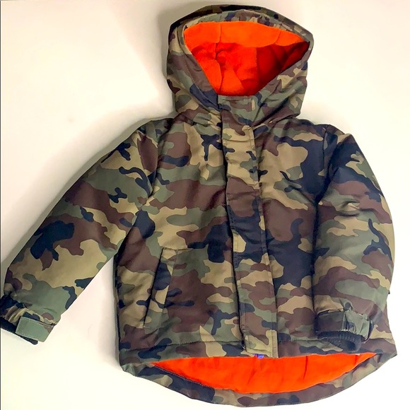 Joe Fresh Other - Joe Fresh Camo Hooded Puffer Snow Jacket Toddler 3